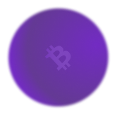 Floating Bitcoin Icon